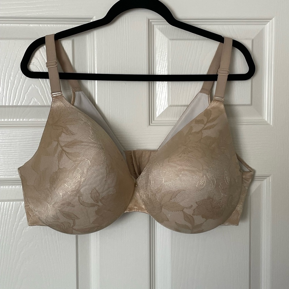 CACIQUE Lightly Lined Full Coverage Beige 42DDD Bra - Underwire